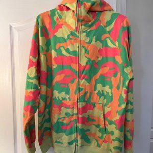 Bape Multi Camo Hoodie (Full Zip Up)